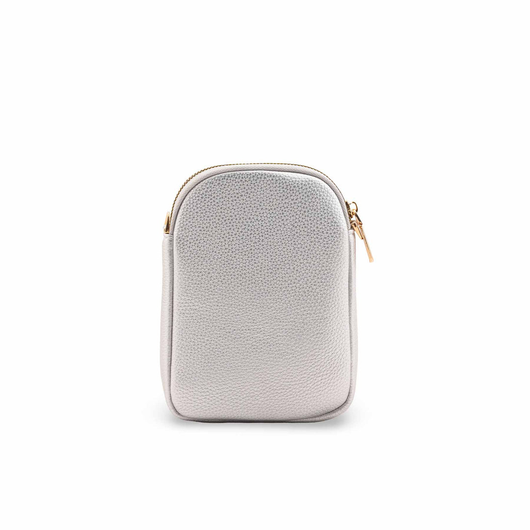 Silver Casual Pouch For Women P97713