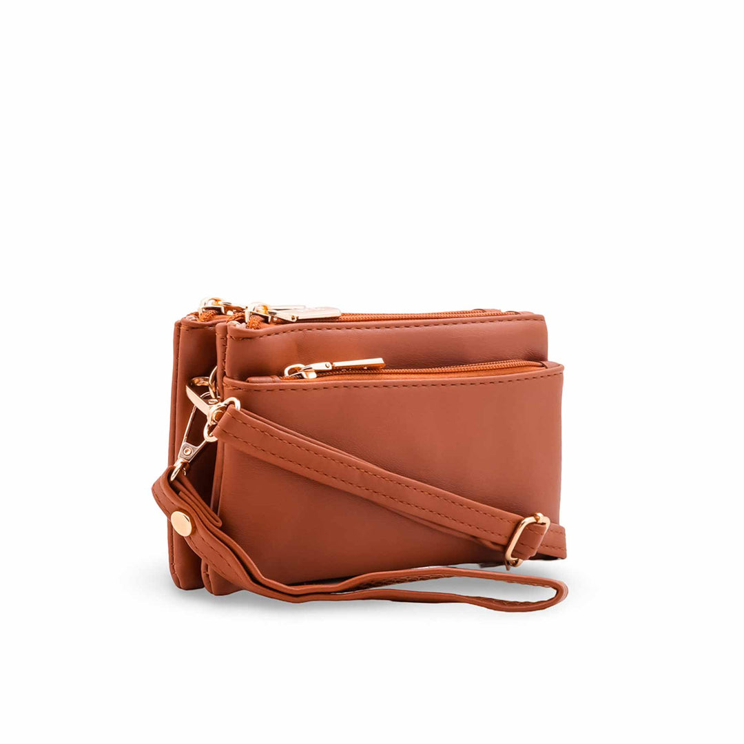 Mustard Casual Pouch For Women P97730