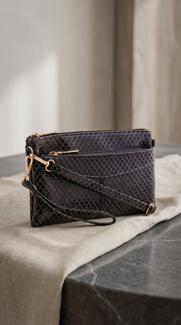 Brown Casual Pouch For Women P97732