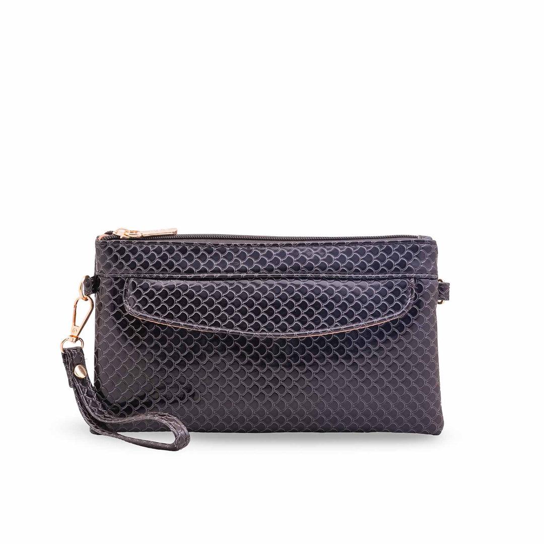 Brown Casual Pouch For Women P97733