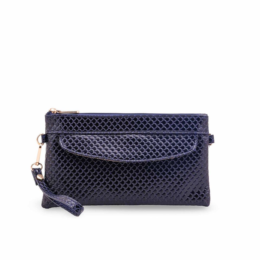Navy Casual Pouch For Women P97733