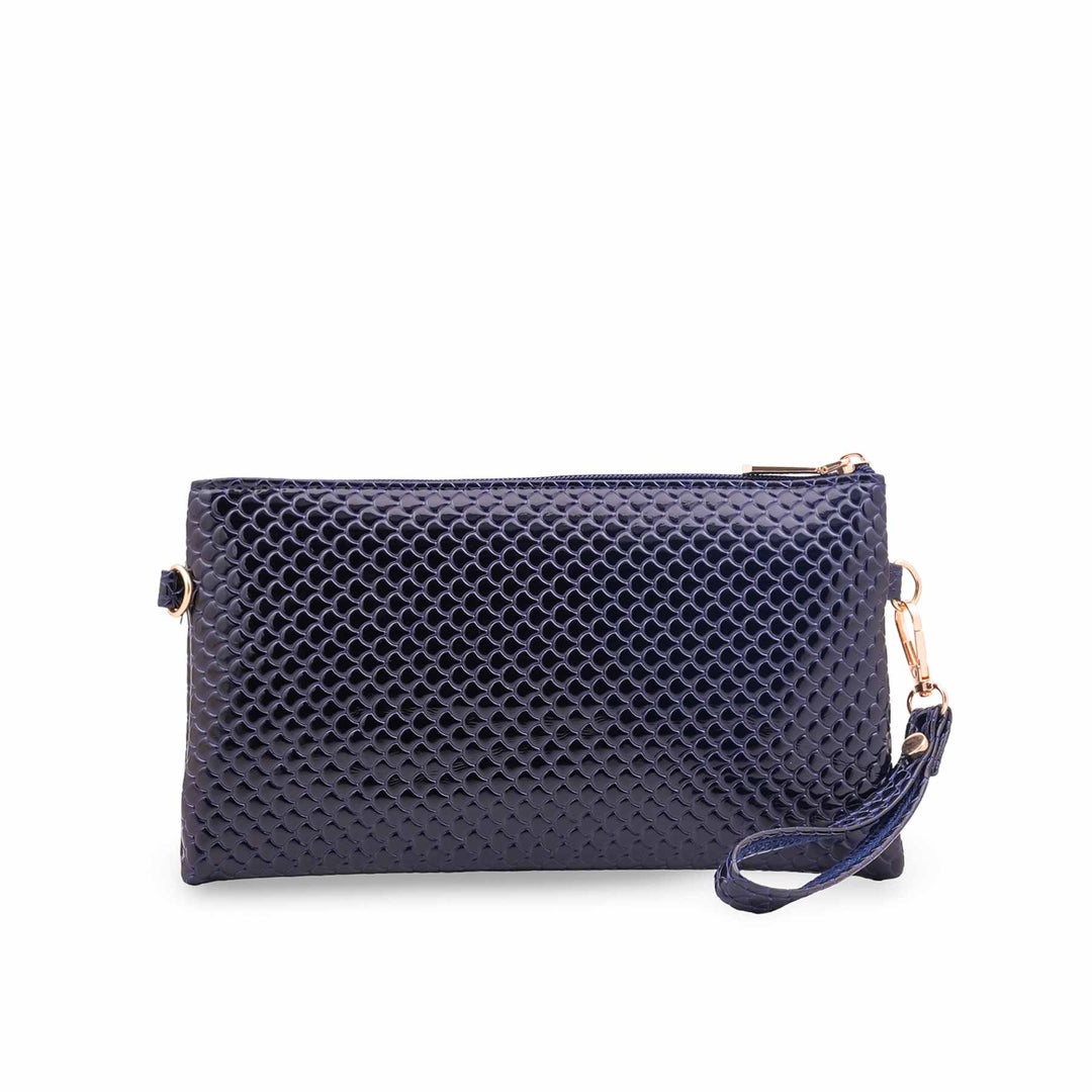 Navy Casual Pouch For Women P97733