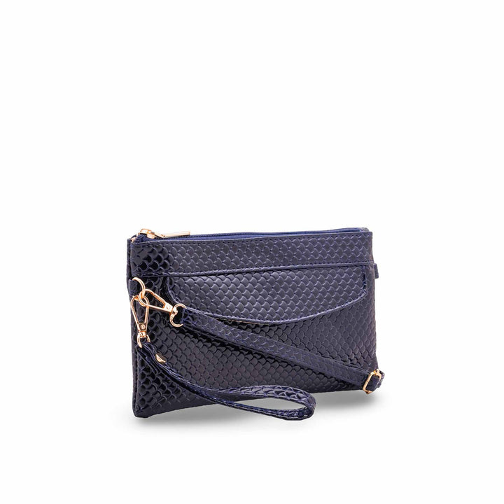 Navy Casual Pouch For Women P97733