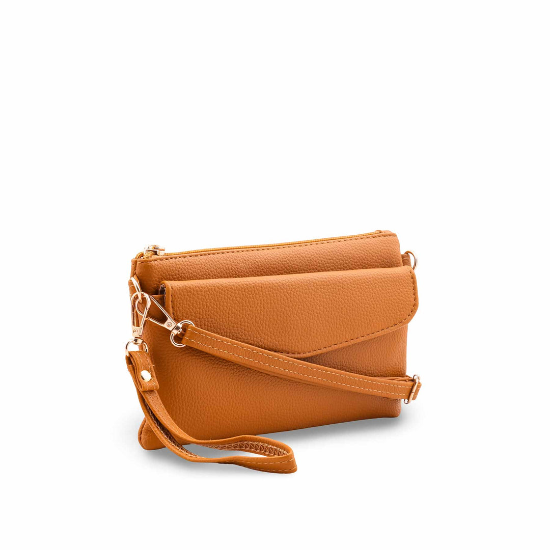 Mustard Casual Pouch For Women P97737