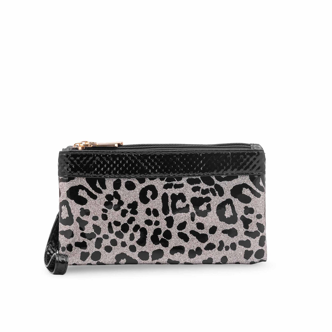 Grey Casual Pouch For Women P97742