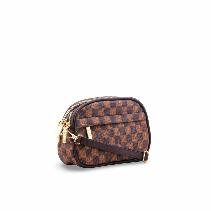 Coffee Casual Pouch For Women P97744