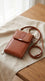 Brown Casual Pouch For Women P97746