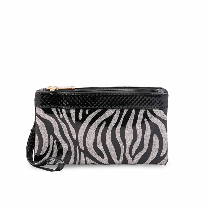 Grey Casual Pouch For Women P97755