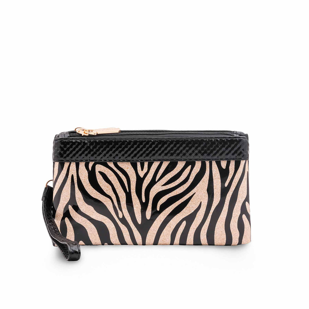 Golden Casual Pouch For Women P97755