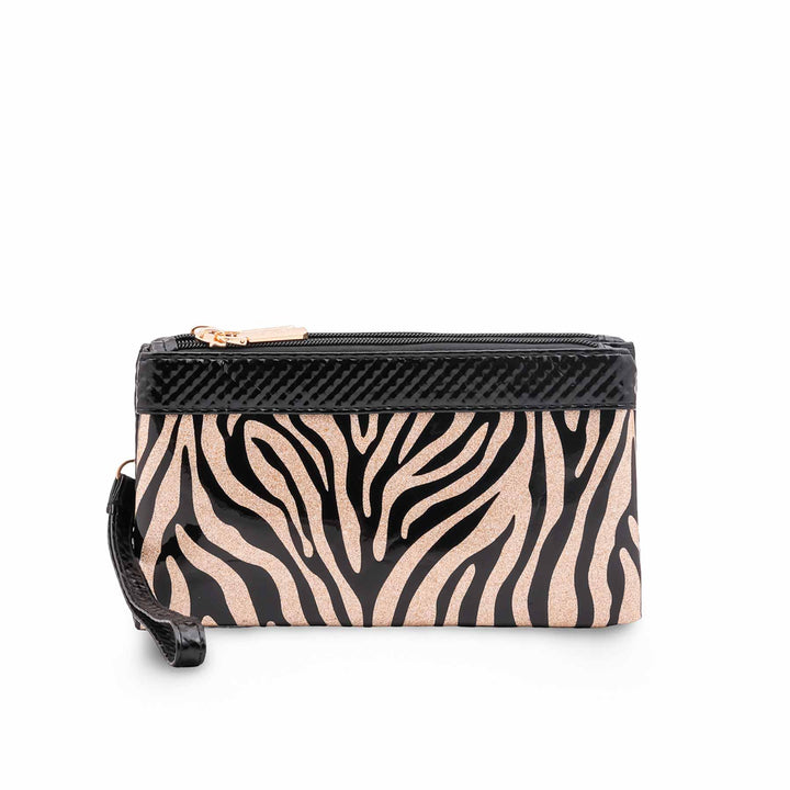 Golden Casual Pouch For Women P97755