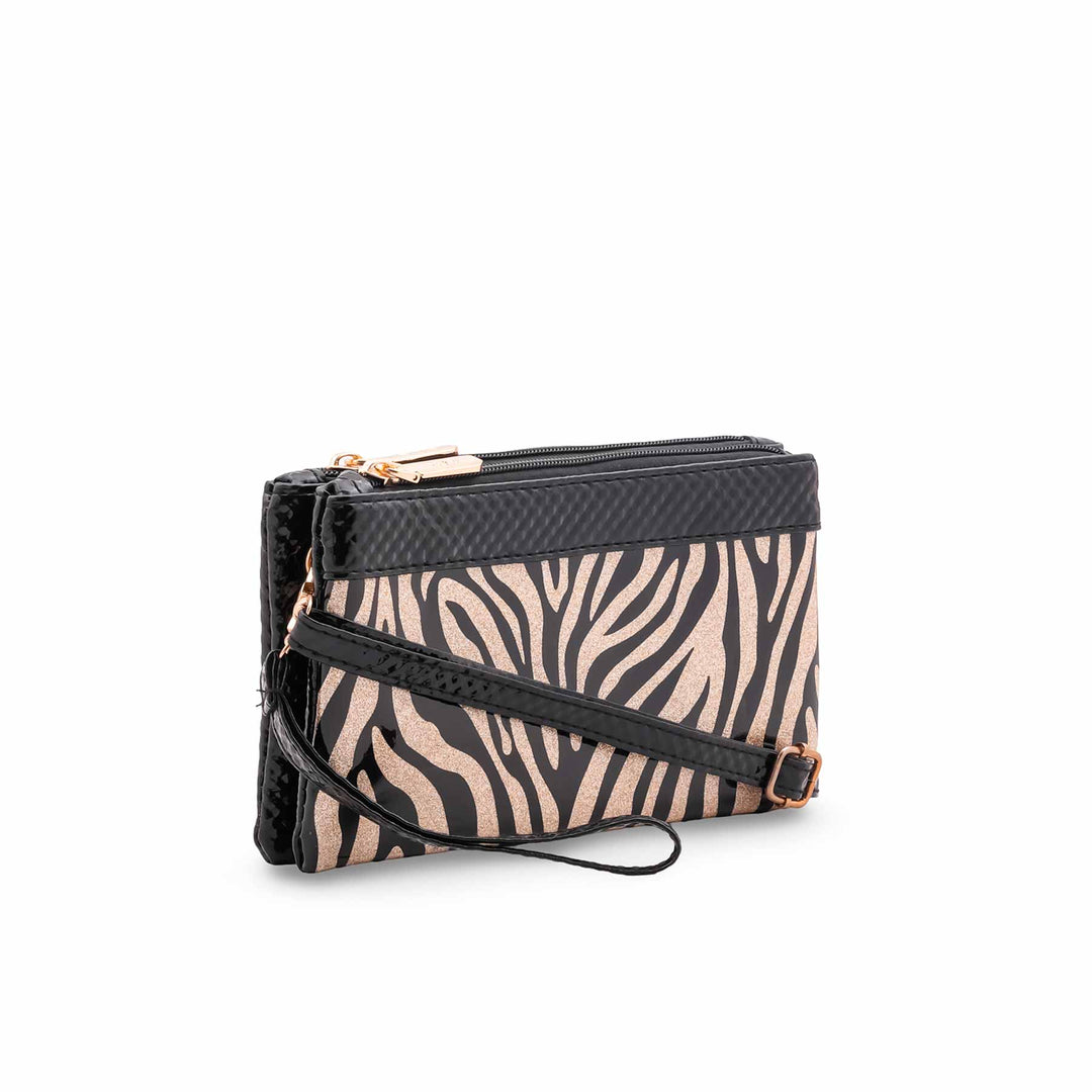 Golden Casual Pouch For Women P97755