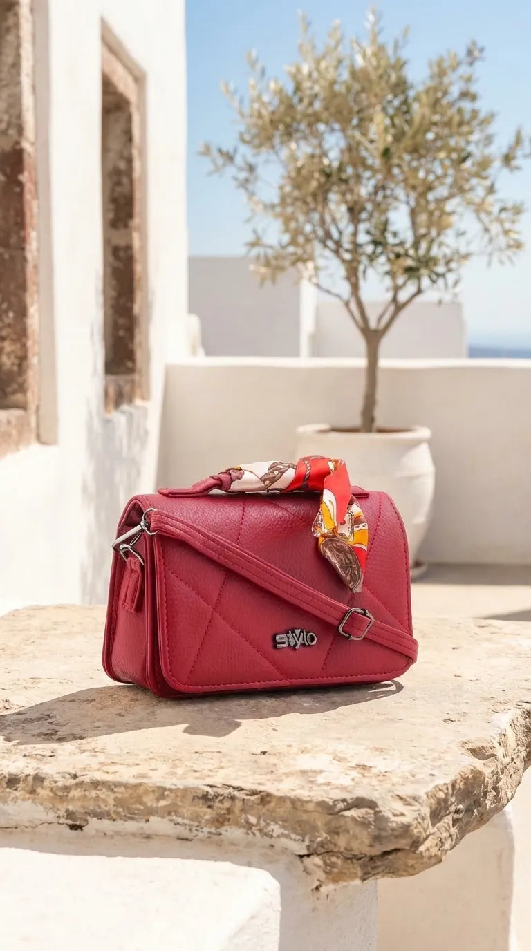 Maroon Casual Pouch For Women P97756