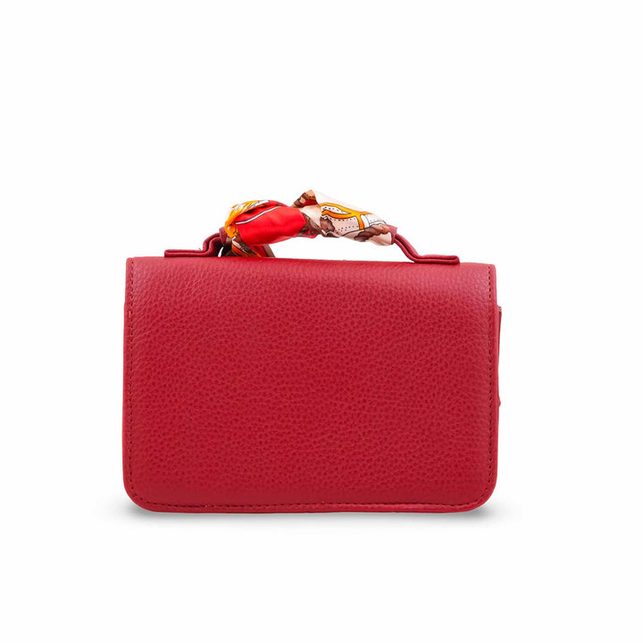 Maroon Casual Pouch For Women P97756