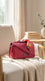 Maroon Casual Pouch For Women P97756