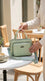 Green Casual Pouch For Women P97758