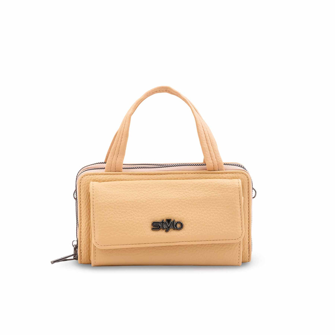 Mustard Casual Pouch For Women P97759