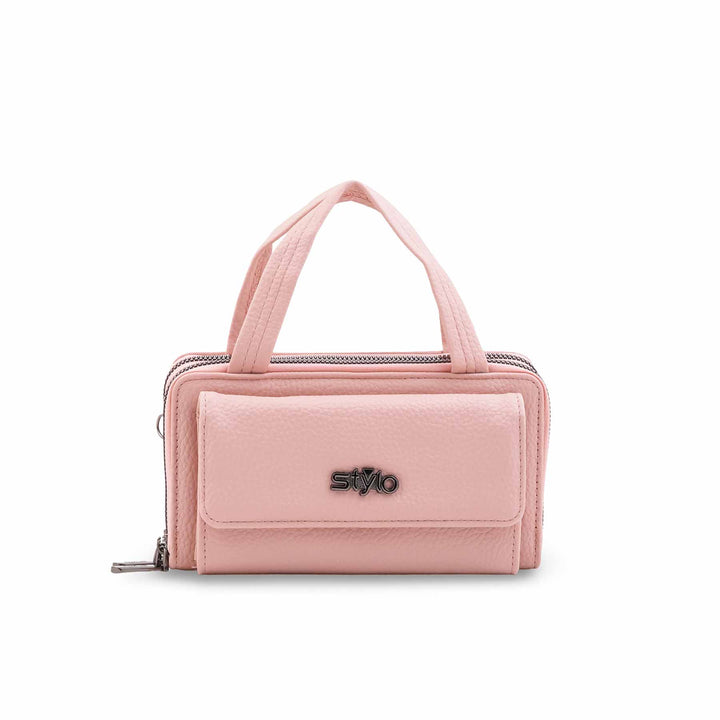 Pink Casual Pouch For Women P97759
