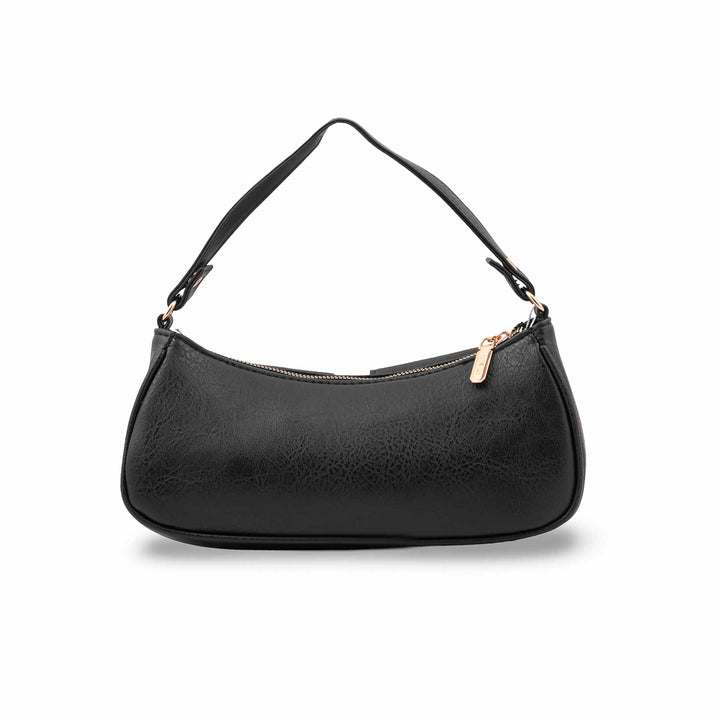 Black Casual Pouch For Ladies P97760