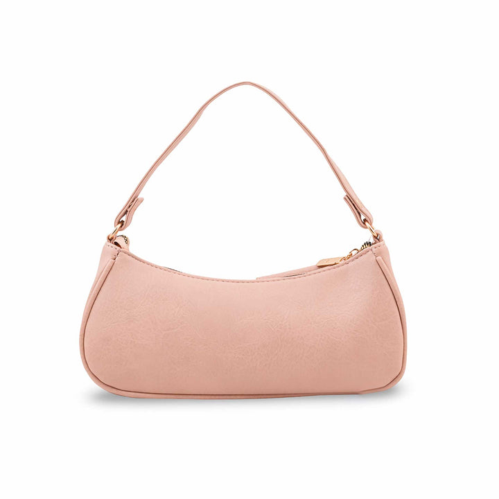 Peach Casual Pouch For Ladies P97760