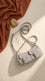 Beige Casual Pouch For Ladies P97760
