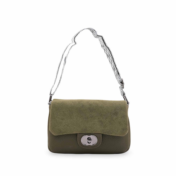 Green Casual Pouch For Women P97761