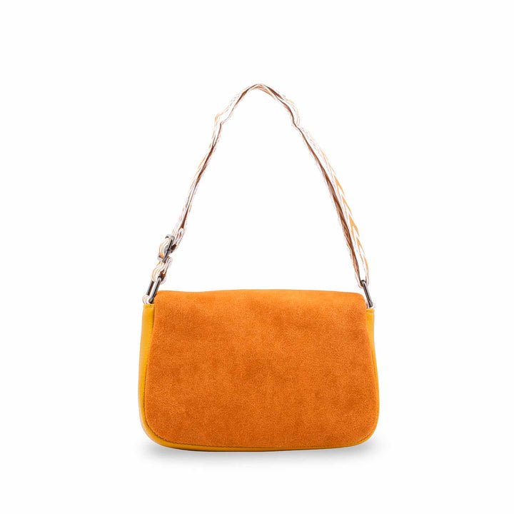 Yellow Casual Pouch For Women P97761