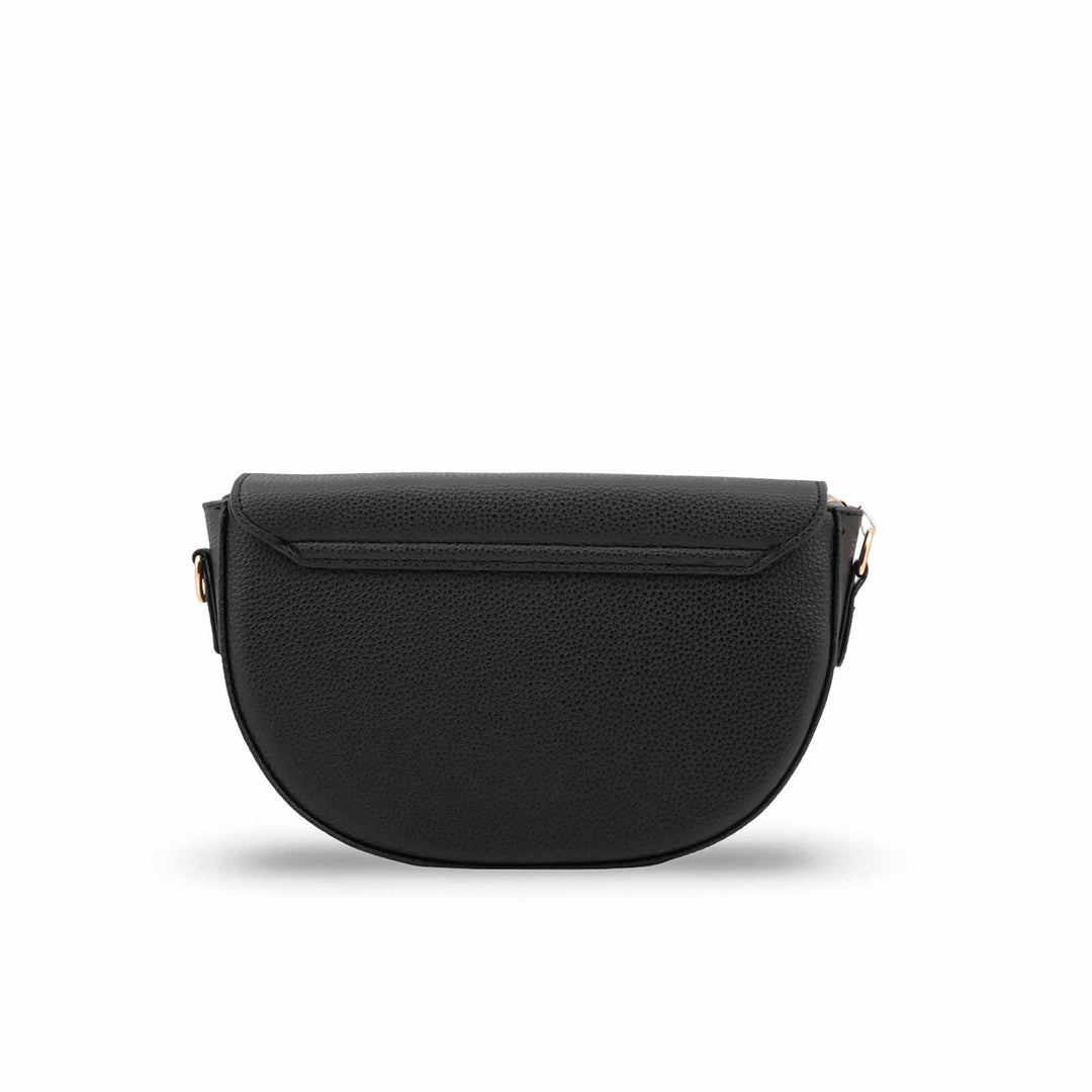 Black Casual Pouch For Ladies P97768