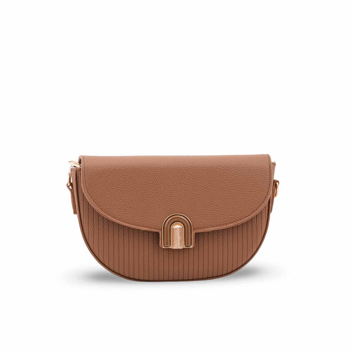 Brown Casual Pouch For Ladies P97768