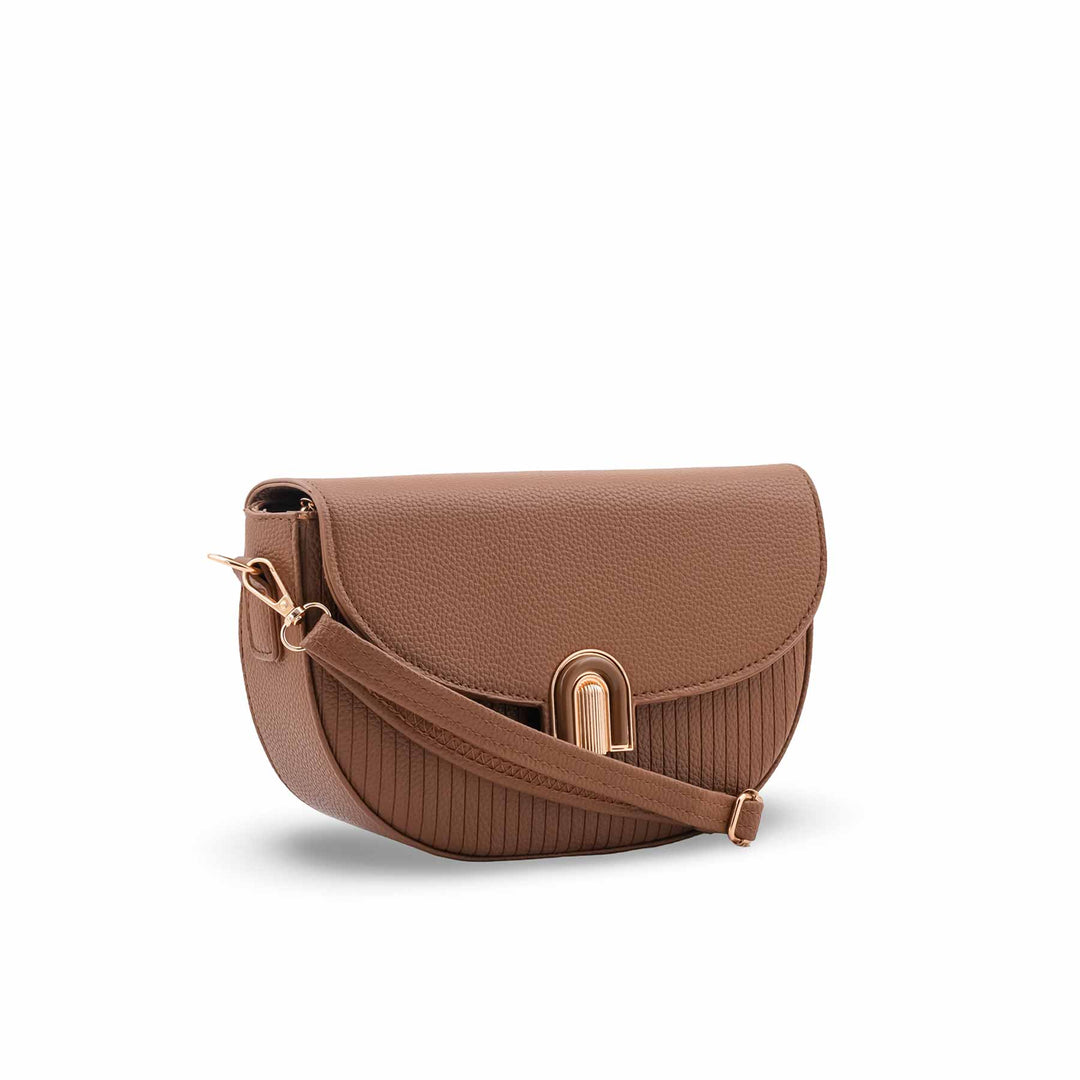 Brown Casual Pouch For Ladies P97768