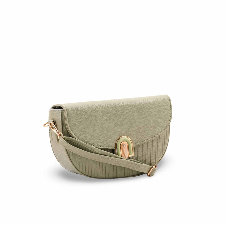 Green Casual Pouch For Ladies P97768