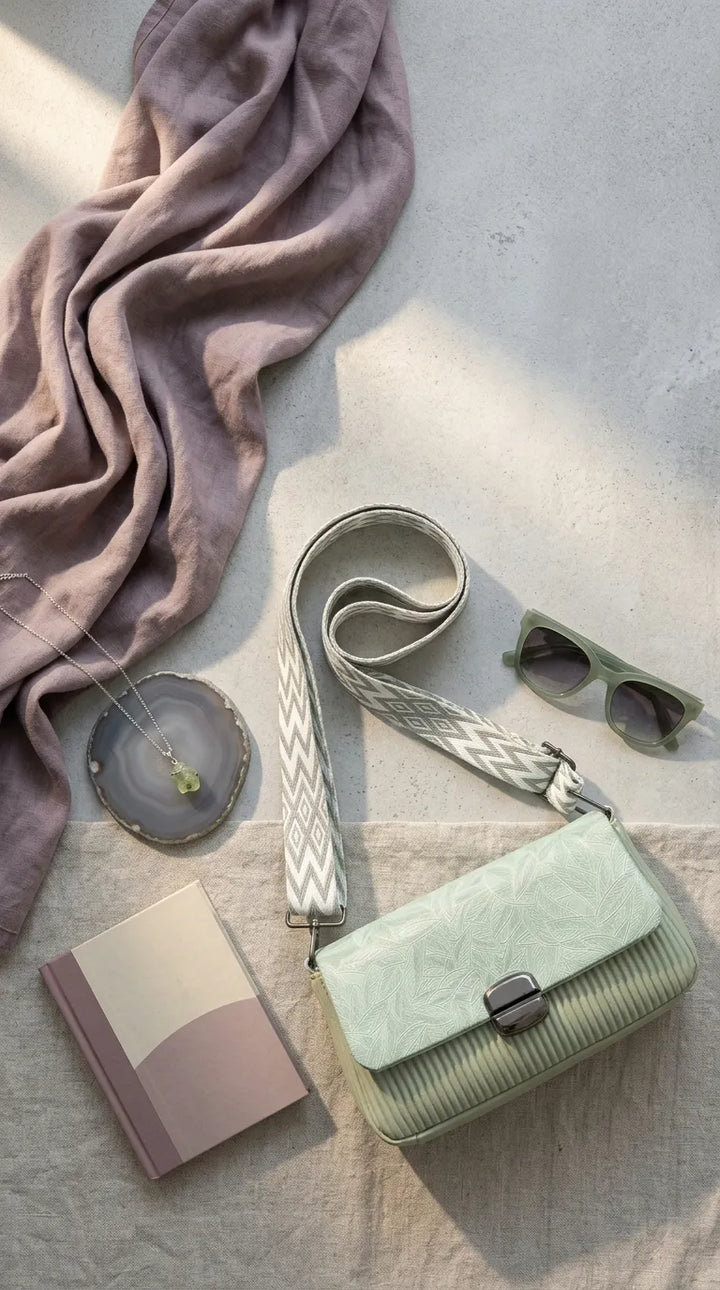 Green Casual Pouch For Ladies P97770