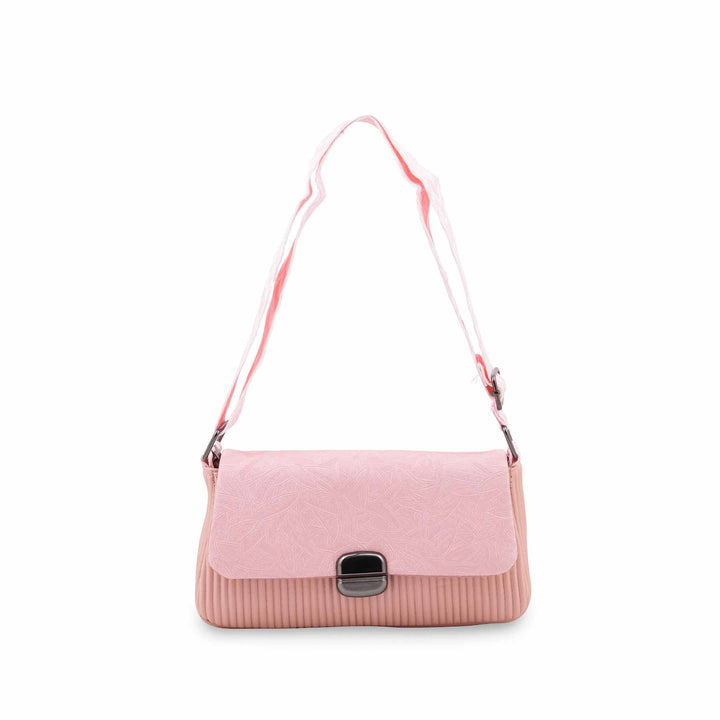 Peach Casual Pouch For Ladies P97770