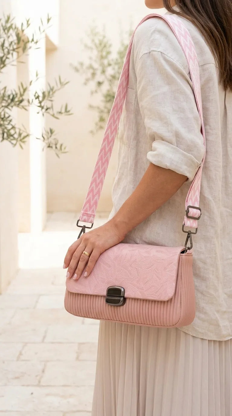 Peach Casual Pouch For Ladies P97770