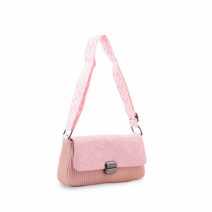 Peach Casual Pouch For Ladies P97770