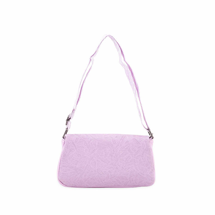 Lilac Casual Pouch For Ladies P97770