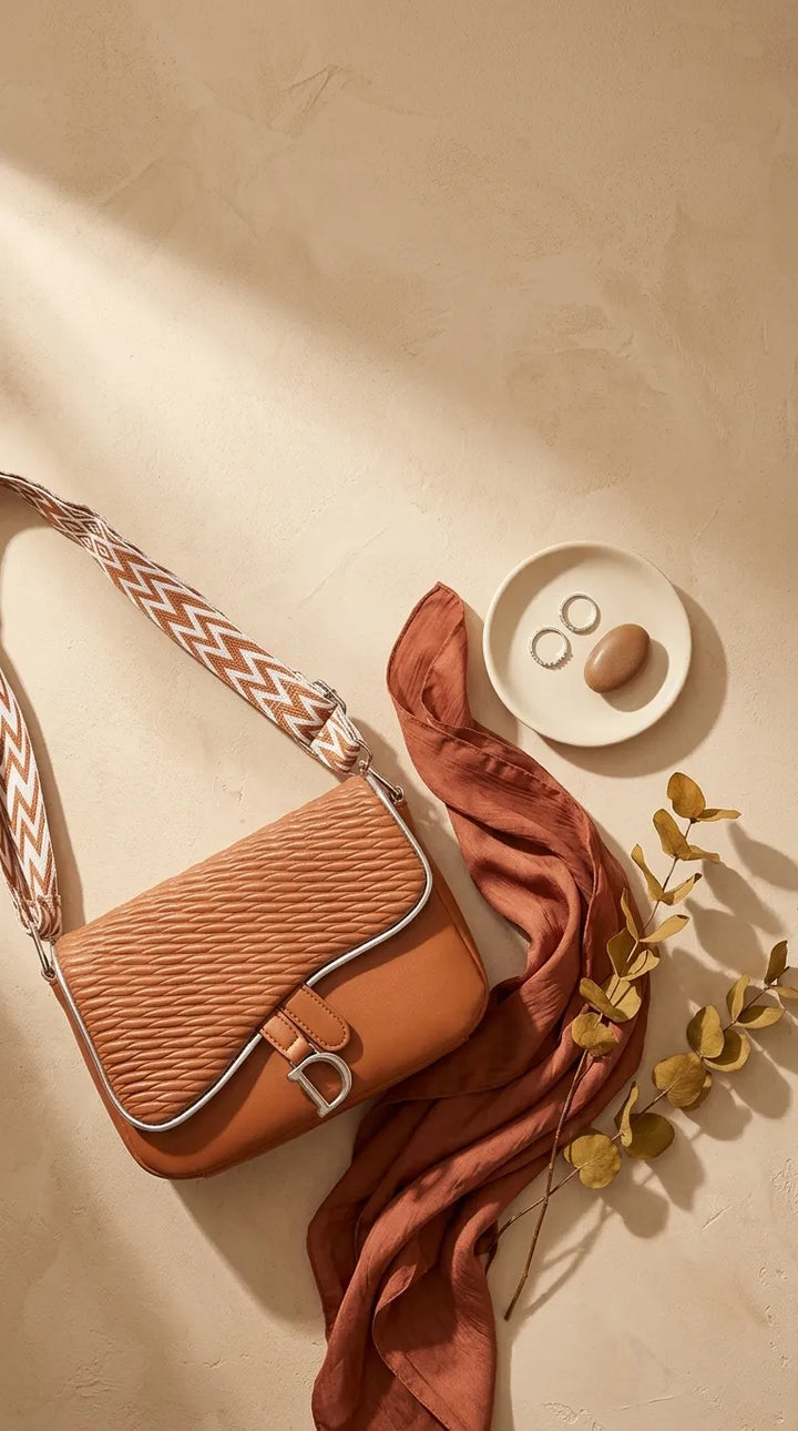 Mustard Casual Pouch For Ladies P97771