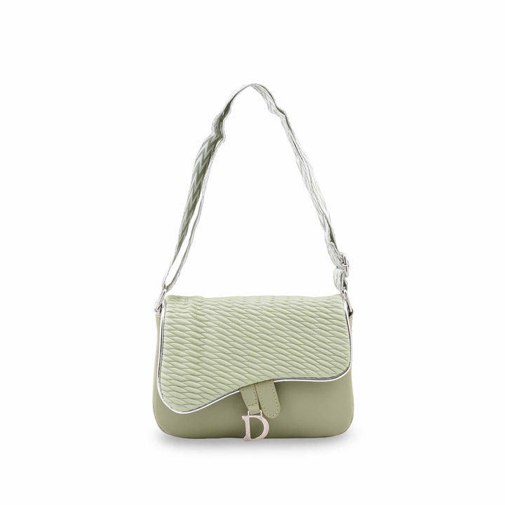 Green Casual Pouch For Ladies P97771