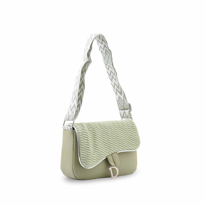 Green Casual Pouch For Ladies P97771