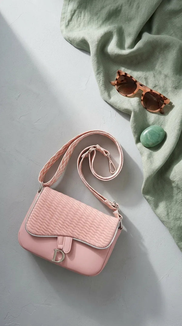 Pink Casual Pouch For Ladies P97771