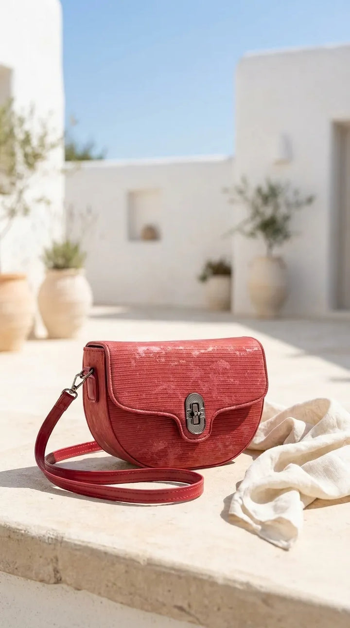 Maroon Casual Pouch For Women P97773