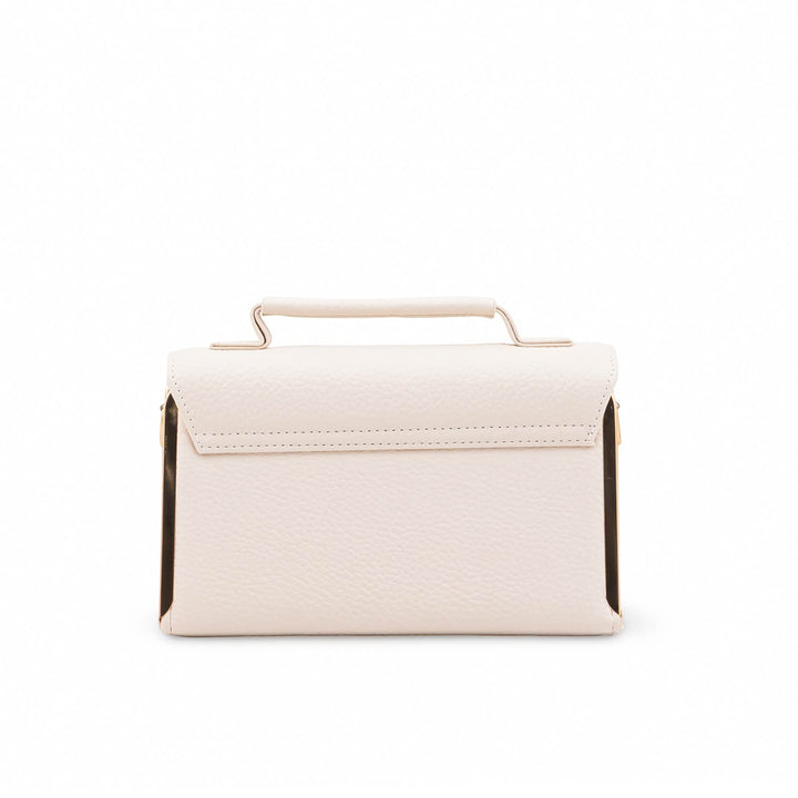 White Casual Pouch For Women P97774