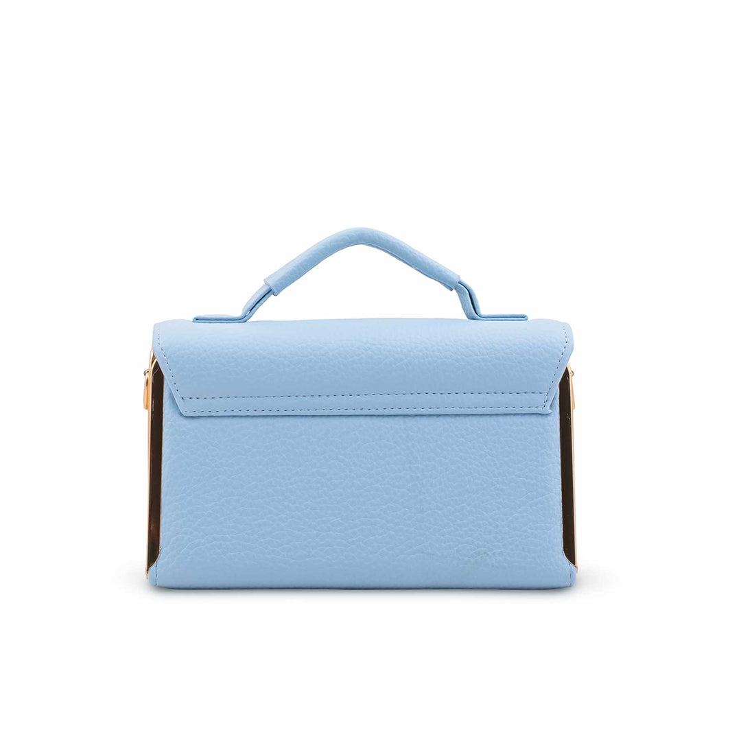 Sky Blue Casual Pouch For Women P97774