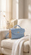 Sky Blue Casual Pouch For Women P97774
