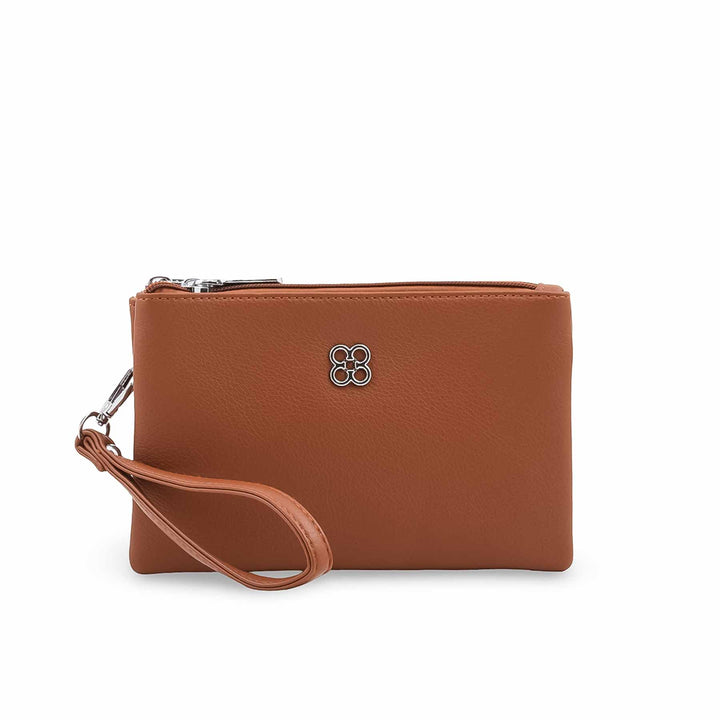 Mustard Casual Pouch For Ladies P97775