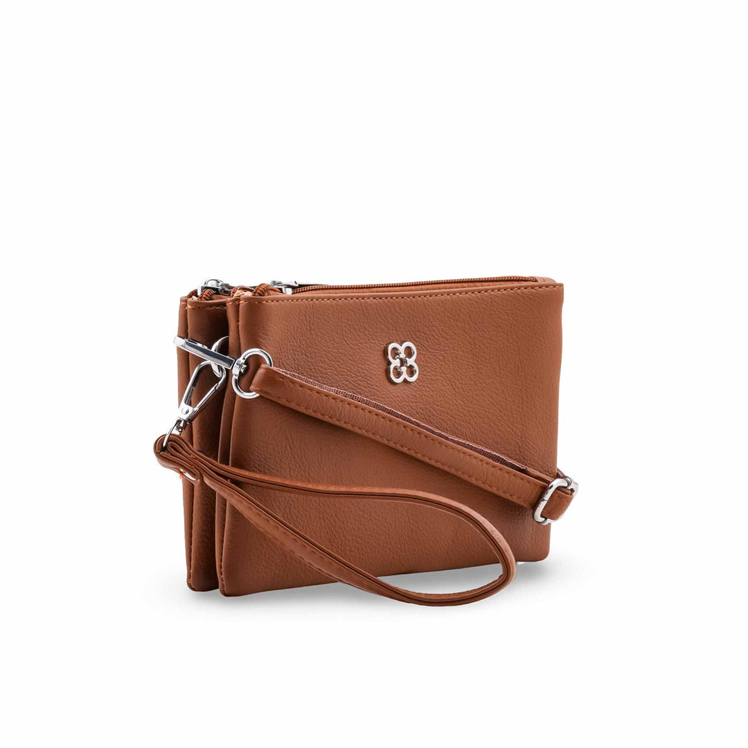 Mustard Casual Pouch For Ladies P97775