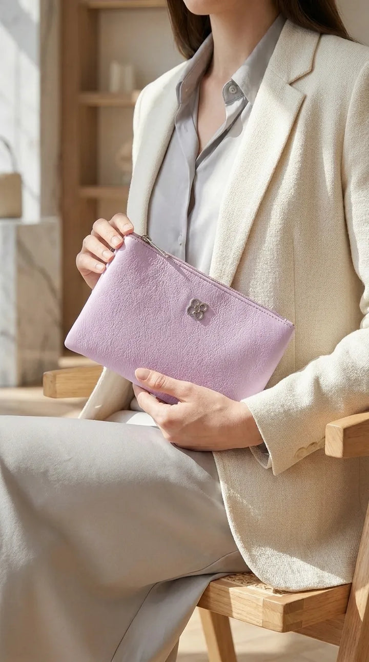 Purple Casual Pouch For Ladies P97775