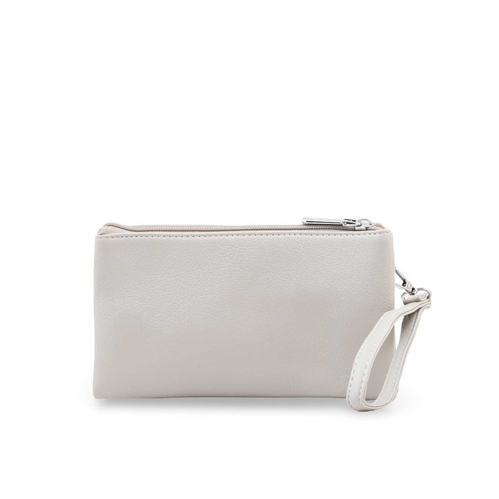 Grey Casual Pouch For Ladies P97776