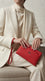 Red Casual Pouch For Ladies P97776