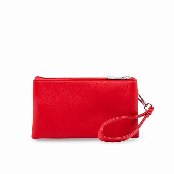 Red Casual Pouch For Ladies P97776