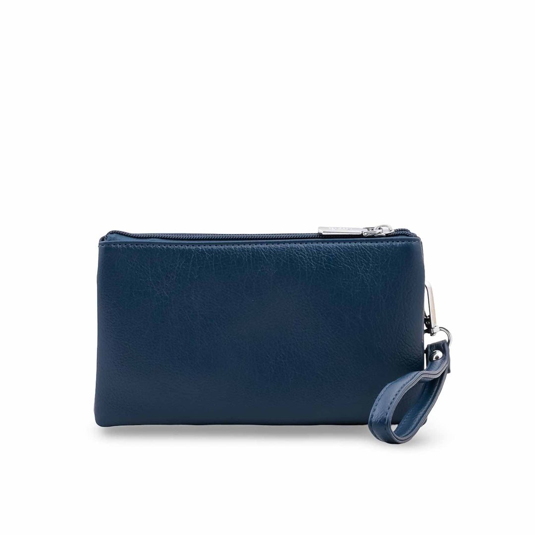 Navy Casual Pouch For Ladies P97776